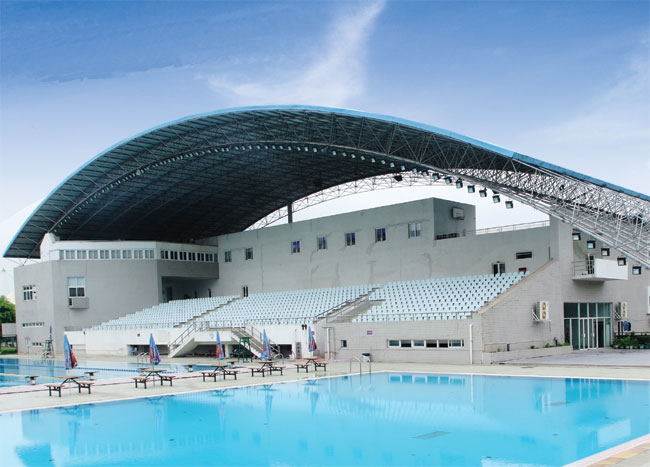 江门游泳馆网架